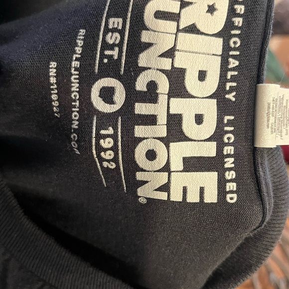 Ripple Junction Black Long Sleeve Tee with Colorful Graphic - Picture 4 of 8